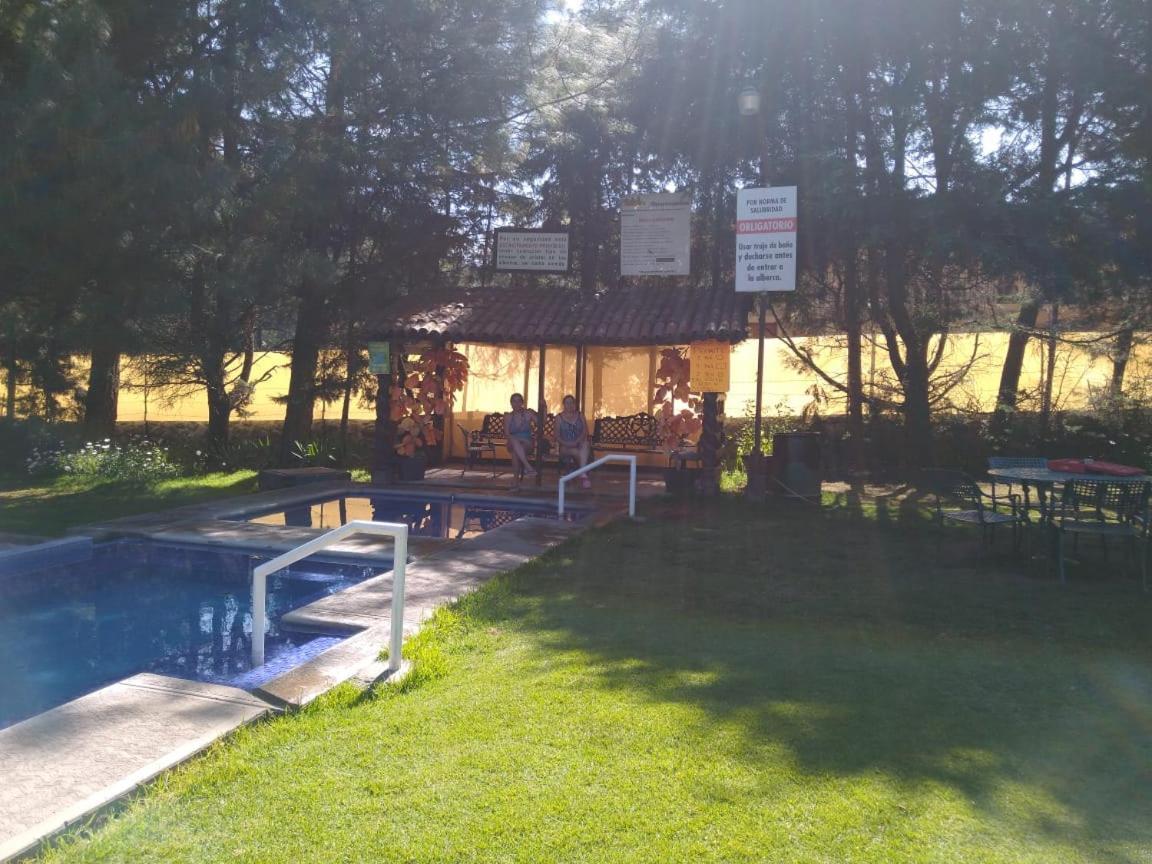 Hotel Club Tejamaniles à Los Azufres Extérieur photo
